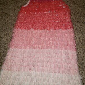 Sleeveless ombre dress